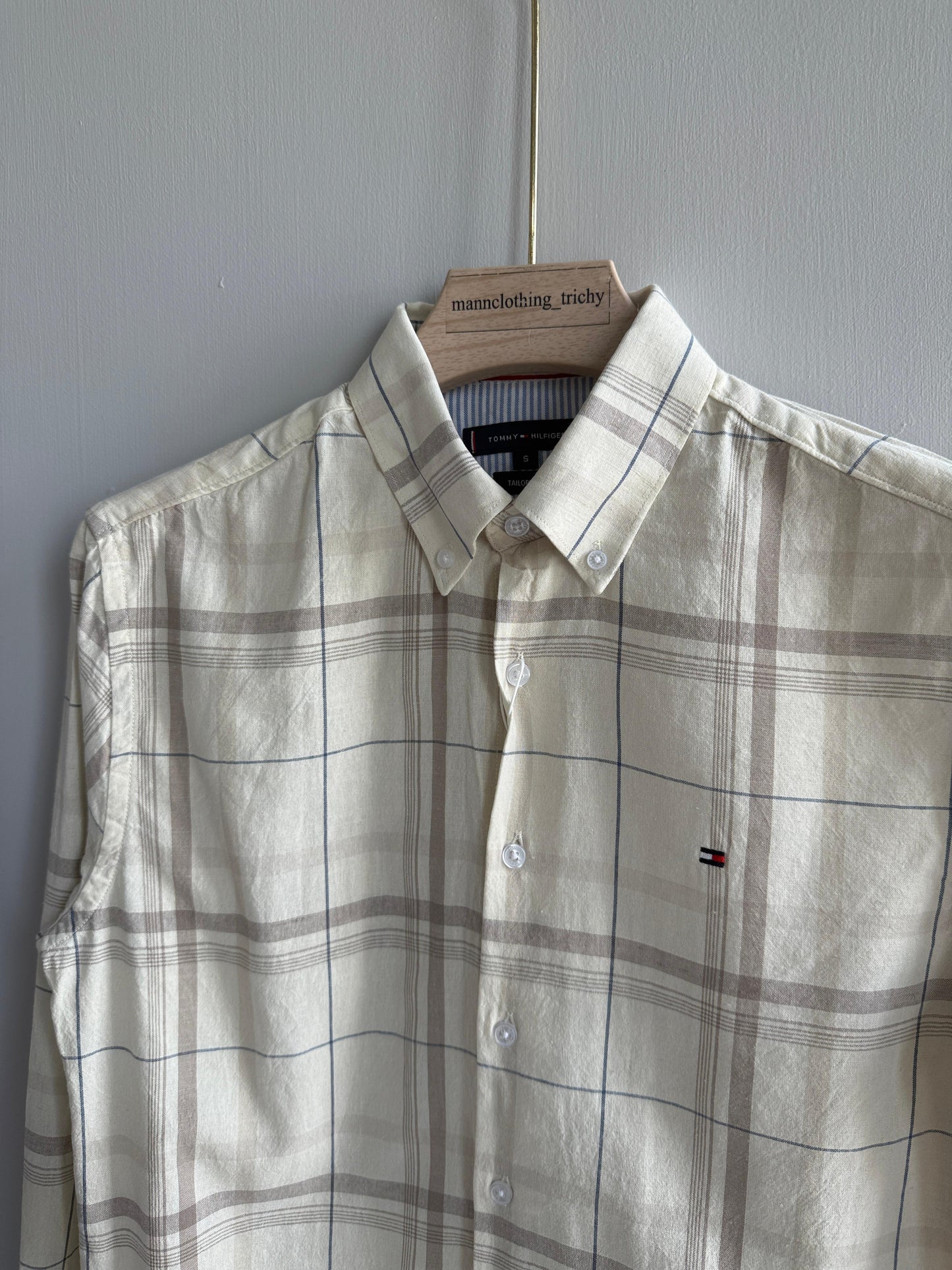 STRIPE COTTON LINEN SHIRT