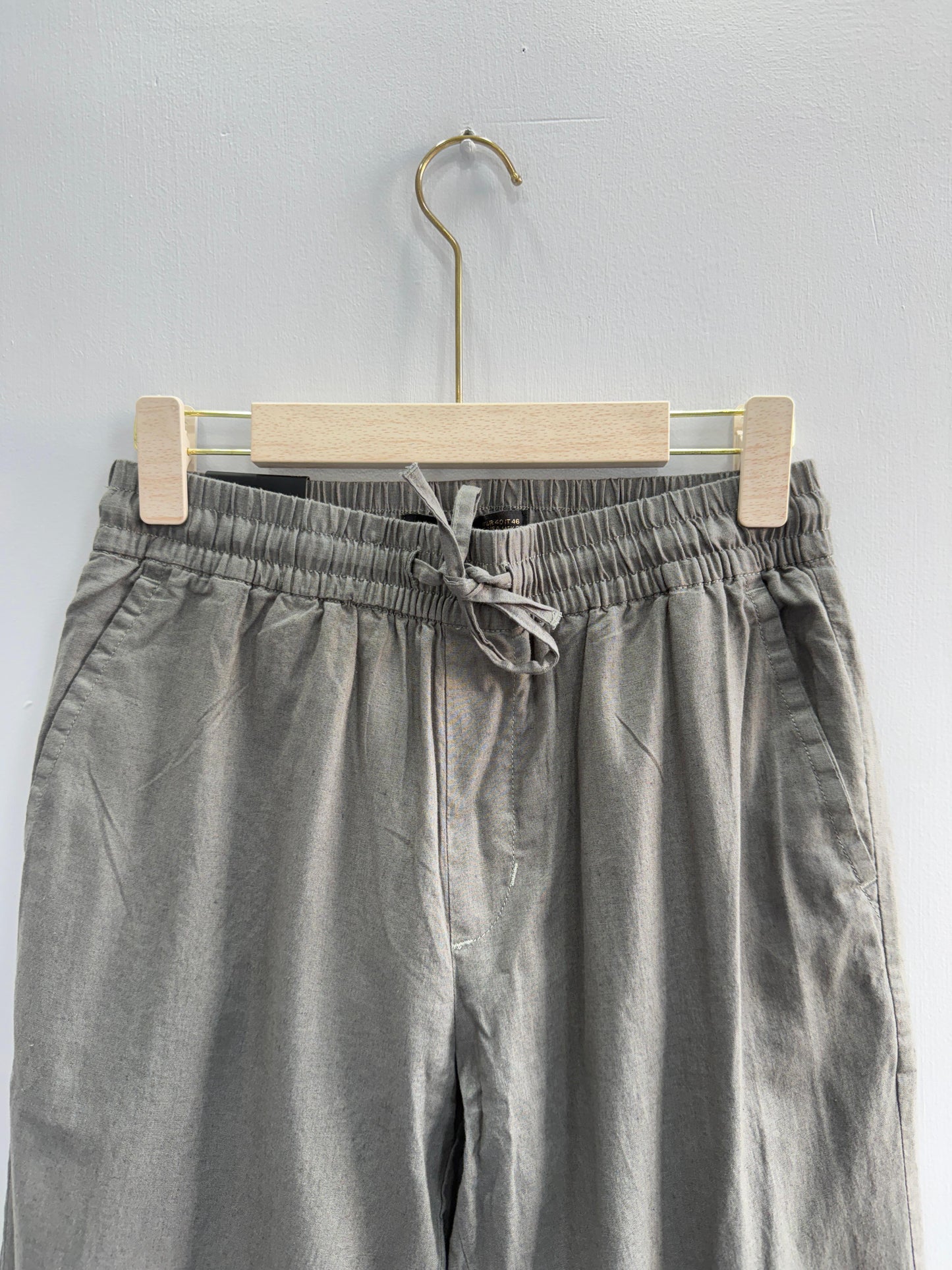 STARIGHT FIT LINEN PANT