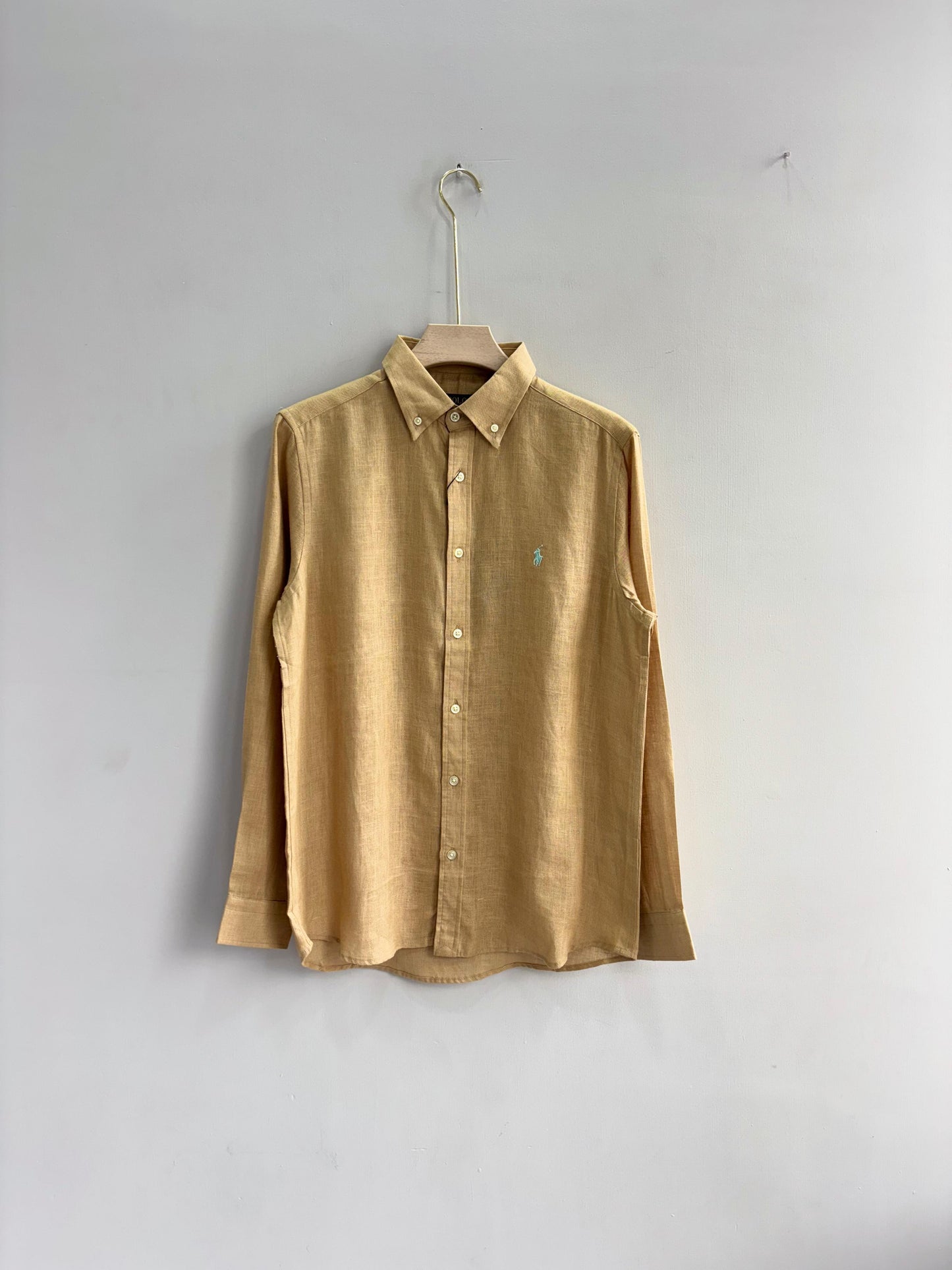 SANDAL PURE LINEN SHIRT