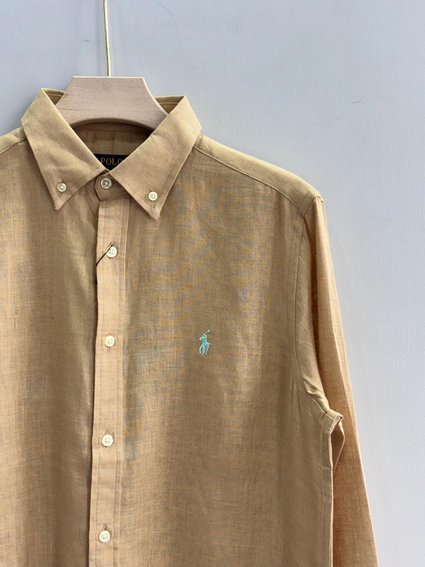 SANDAL PURE LINEN SHIRT