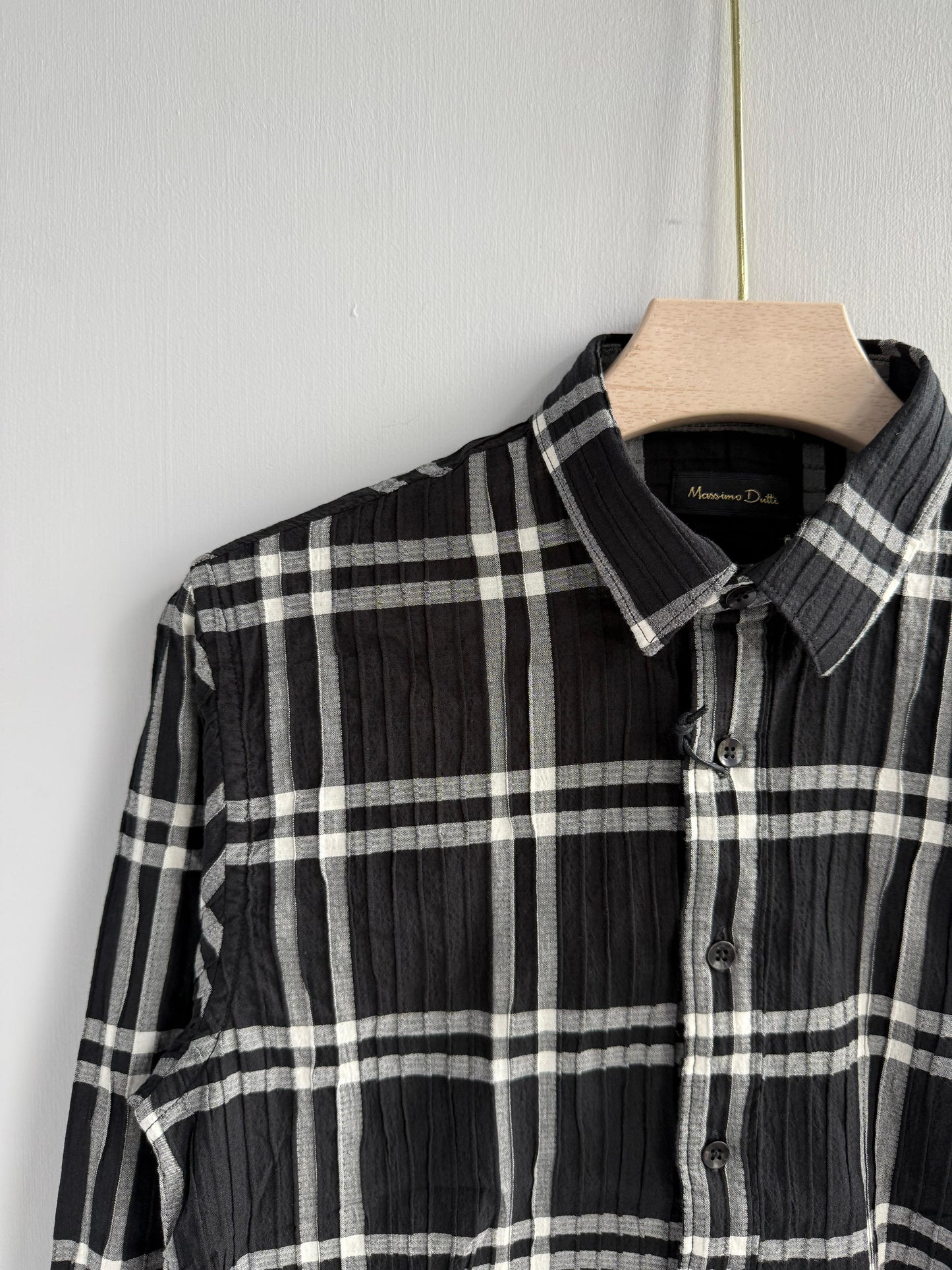 BLACK IMPORTED FLANNEL SHIRT