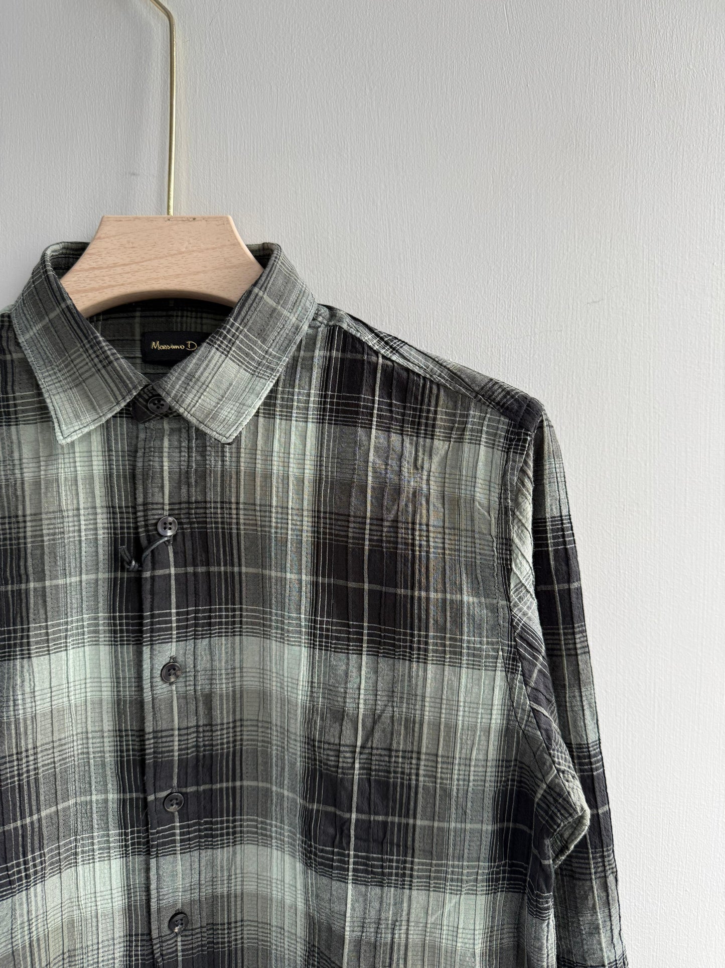 GREEN IMPORTED FLANNEL SHIRT