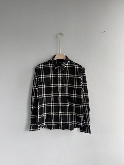 BLACK IMPORTED FLANNEL SHIRT