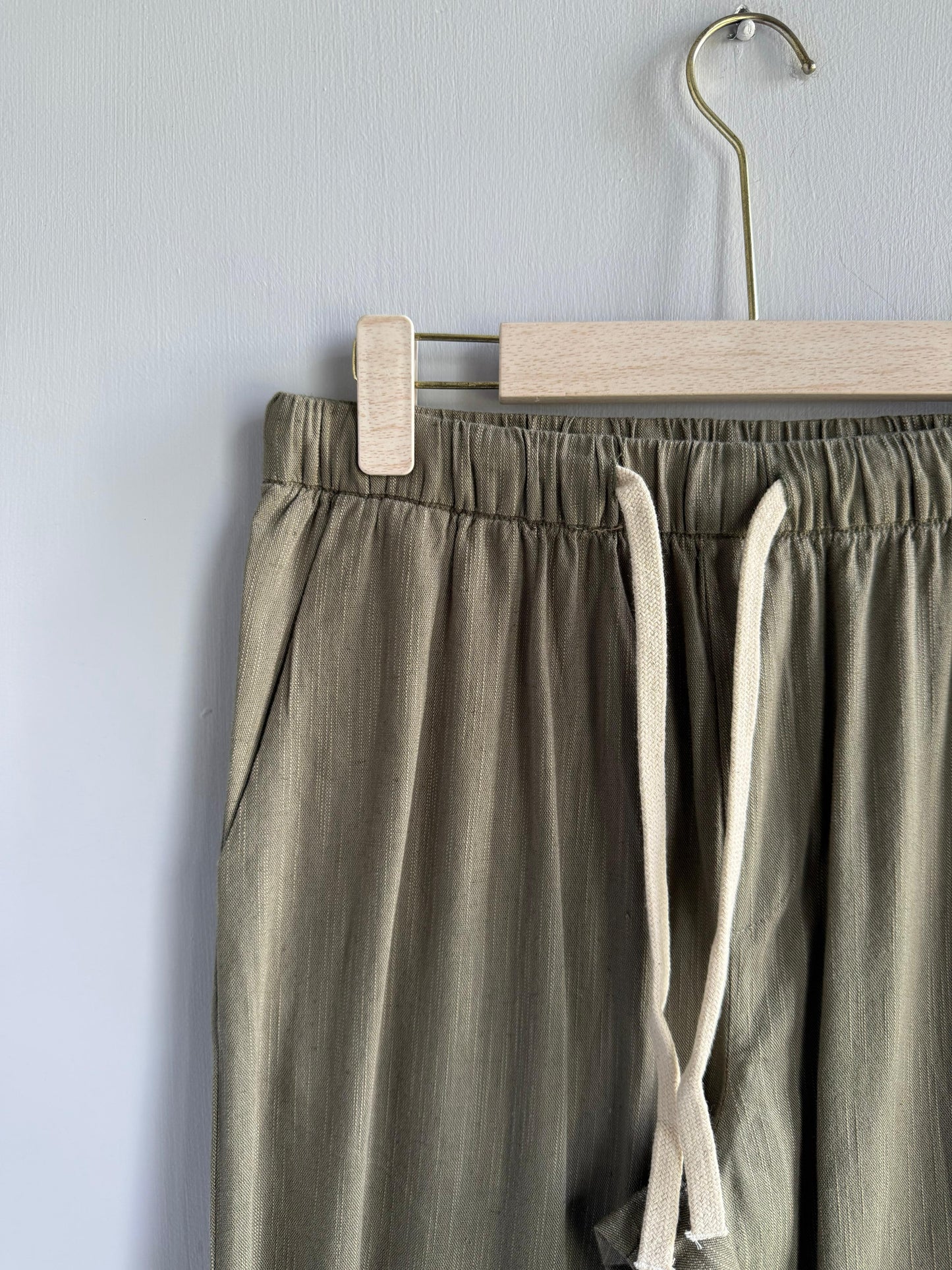 RELAX FIT LINEN TROUSERS
