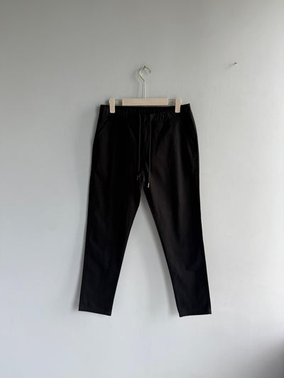 BLACK LINEN TROUSERS