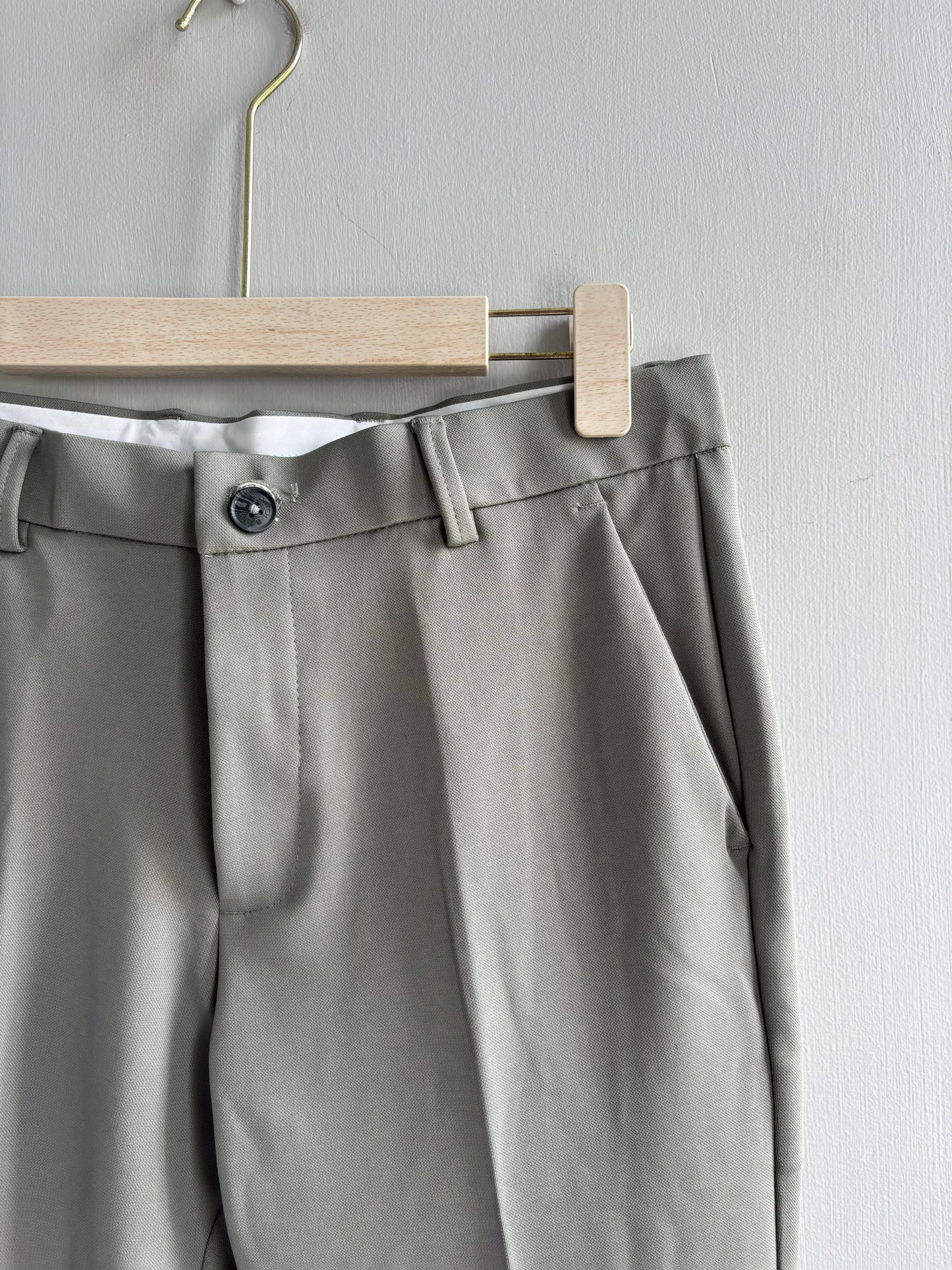 LIGHT GREEN POLO FIT TROUSERS