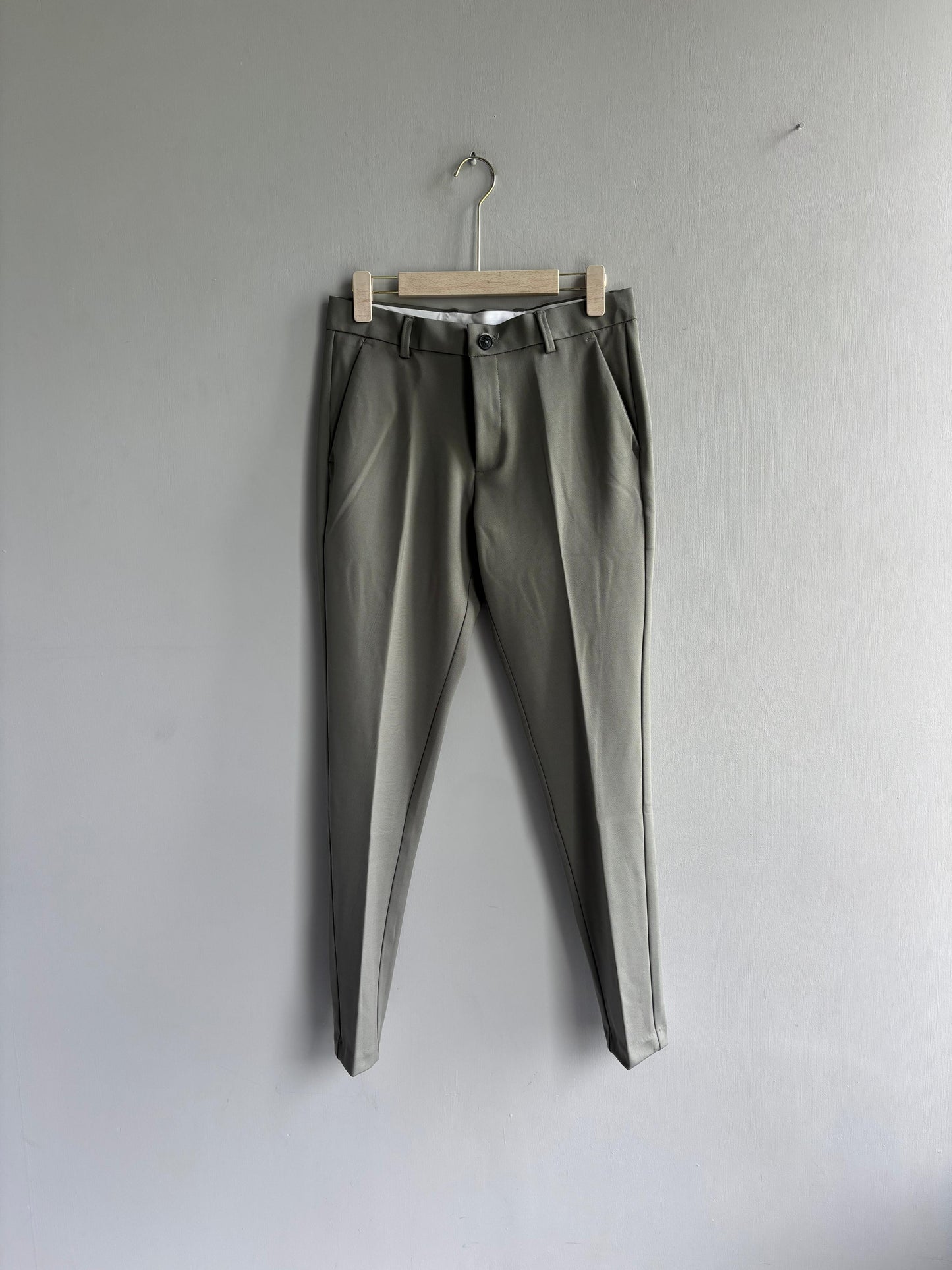 LIGHT GREEN POLO FIT TROUSERS