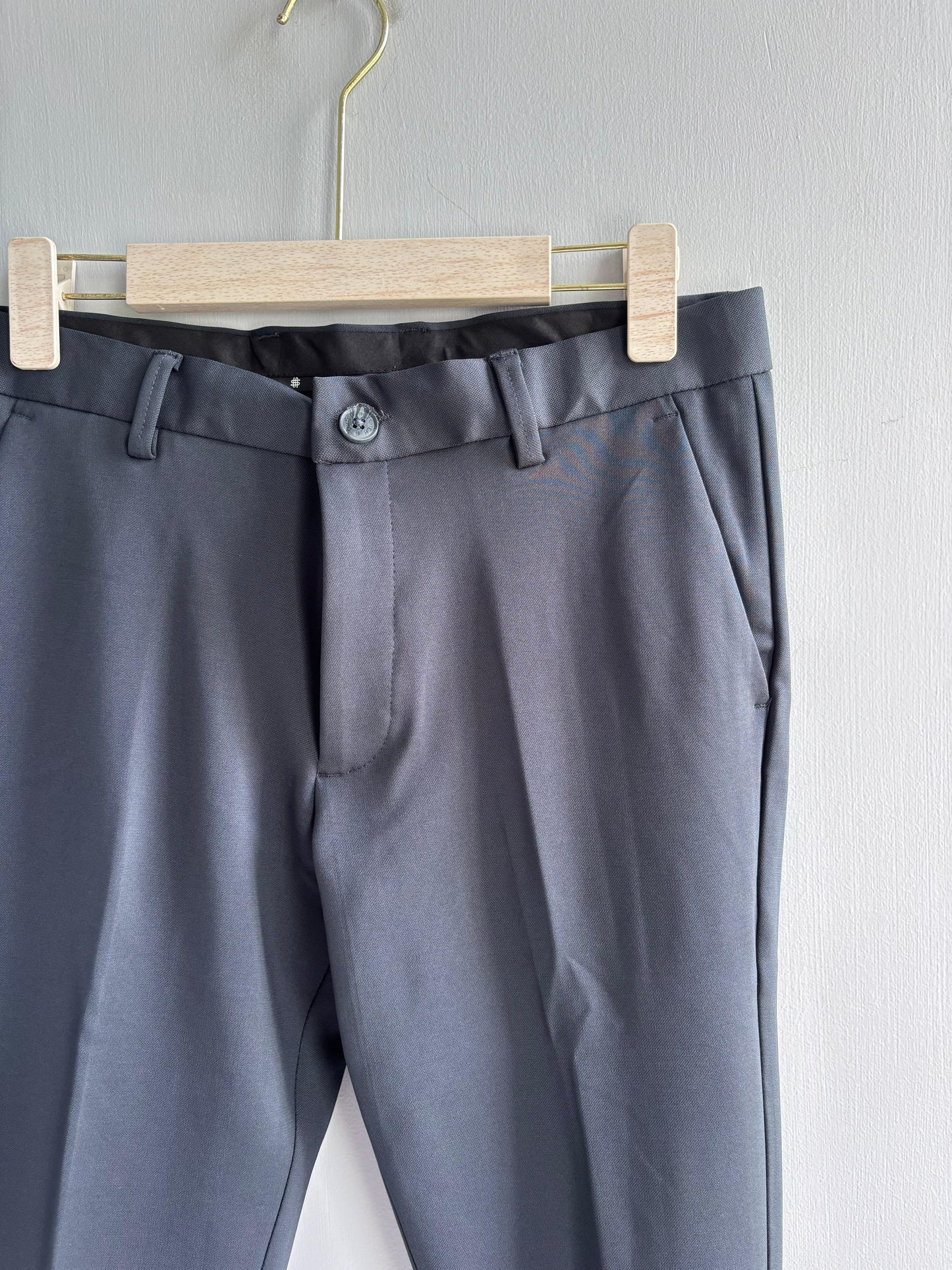LIGHT BLUE POLO FIT TROUSERS