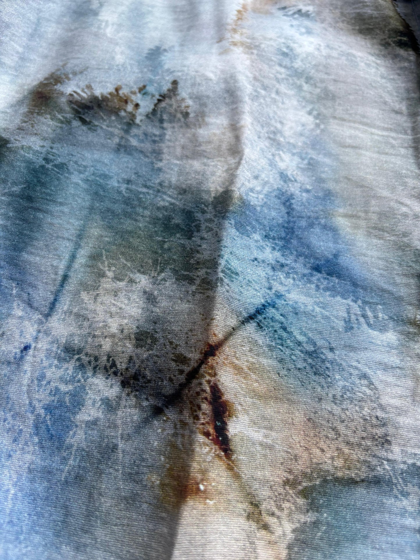 BLUE IMPORTED PRINTED SHIRT