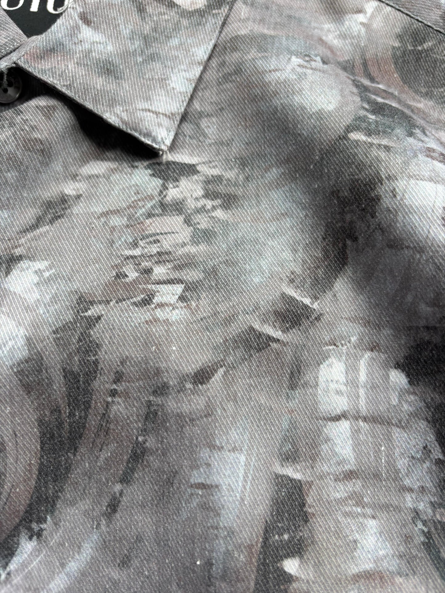 GRAY IMPORTED PRINTED SHIRT