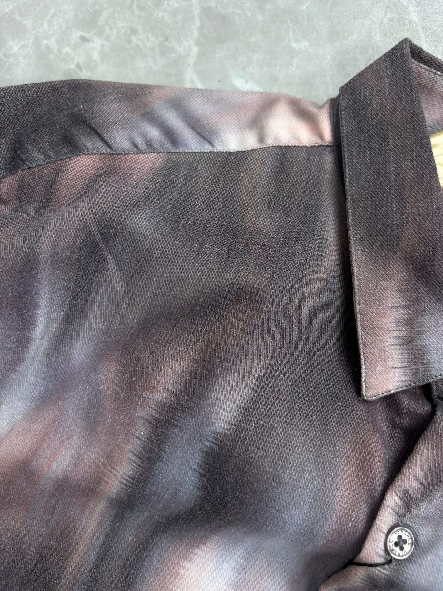 BLACK ORANGE IMPORTED PRINTED SHIRT