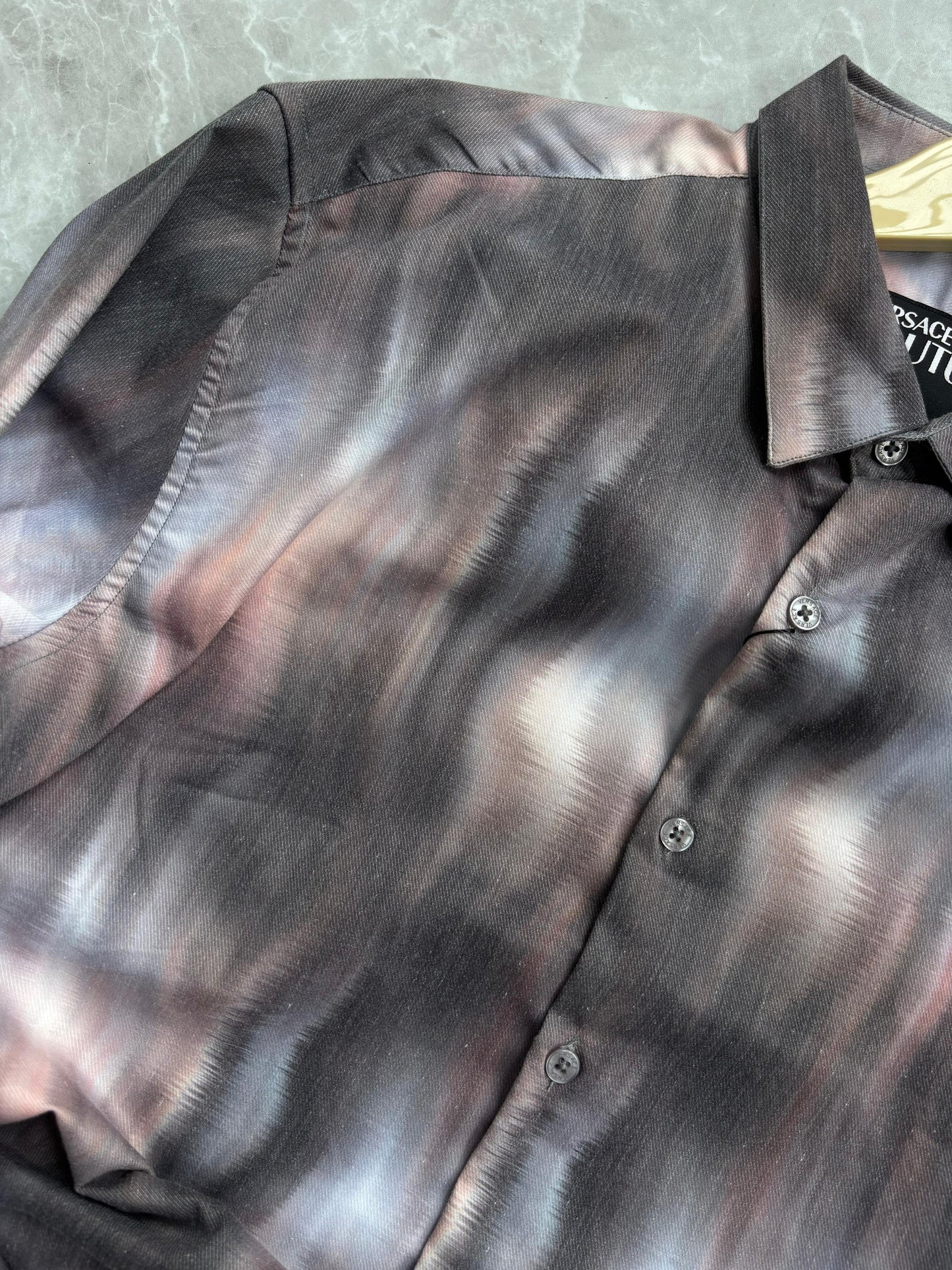 BLACK ORANGE IMPORTED PRINTED SHIRT