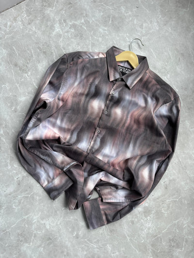 BLACK ORANGE IMPORTED PRINTED SHIRT
