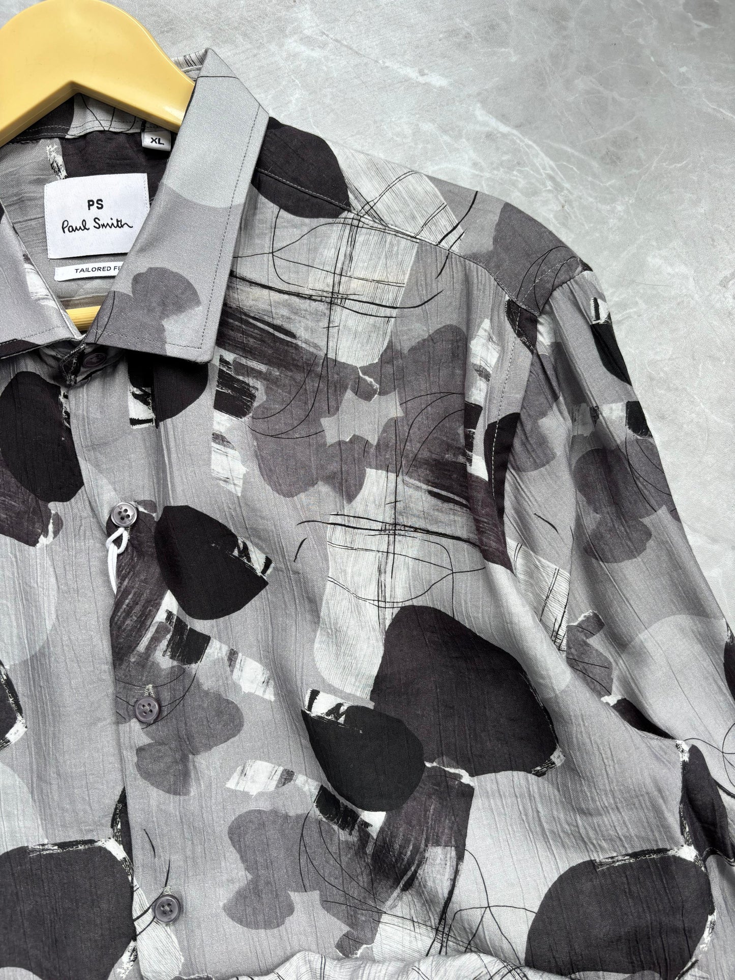 GRAY IMPORTED PRINTED SHIRT
