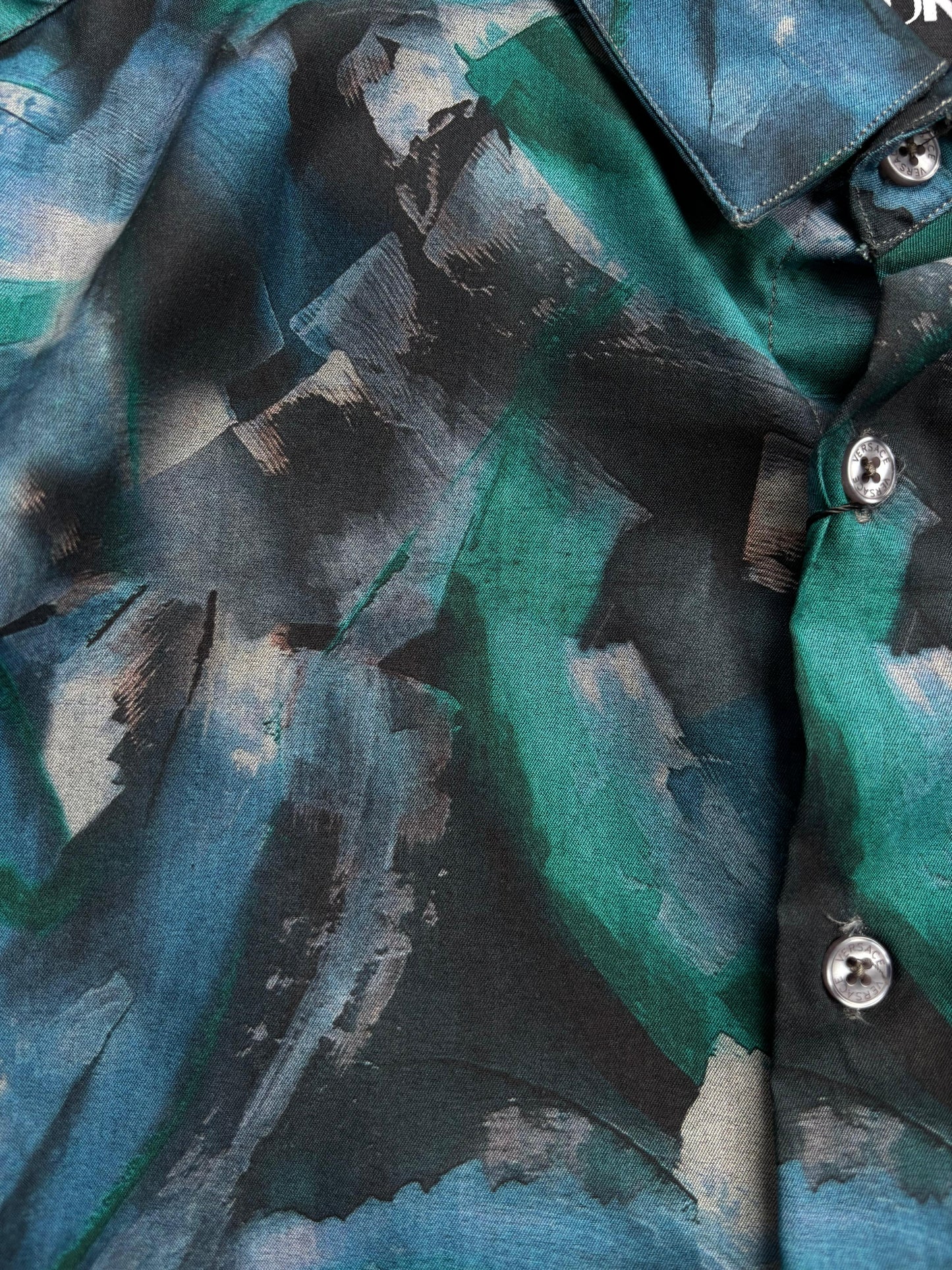 BLACK IMPORTED PRINTED SHIRT