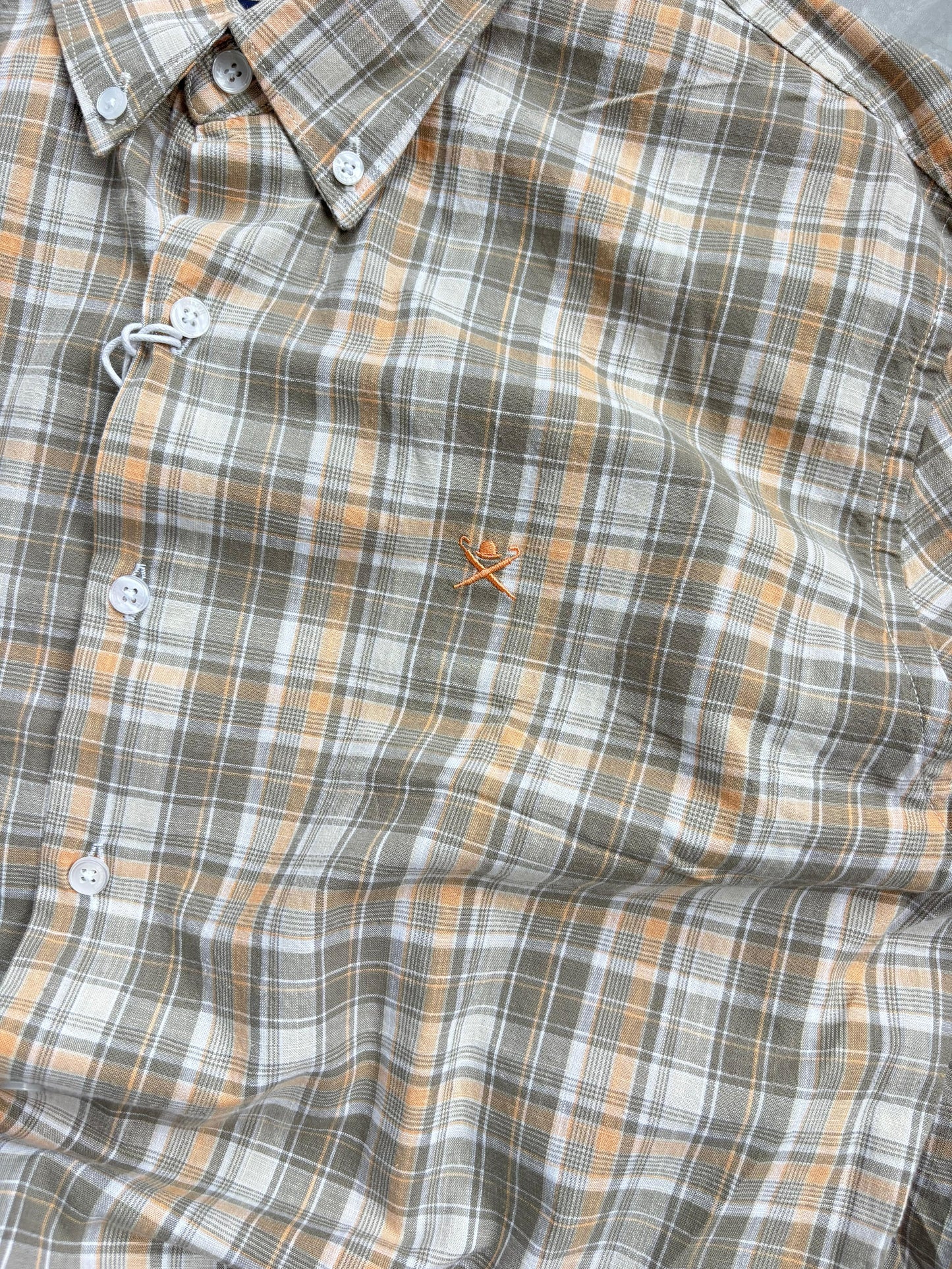 SANDAL FLANEL CHECKED SHIRT