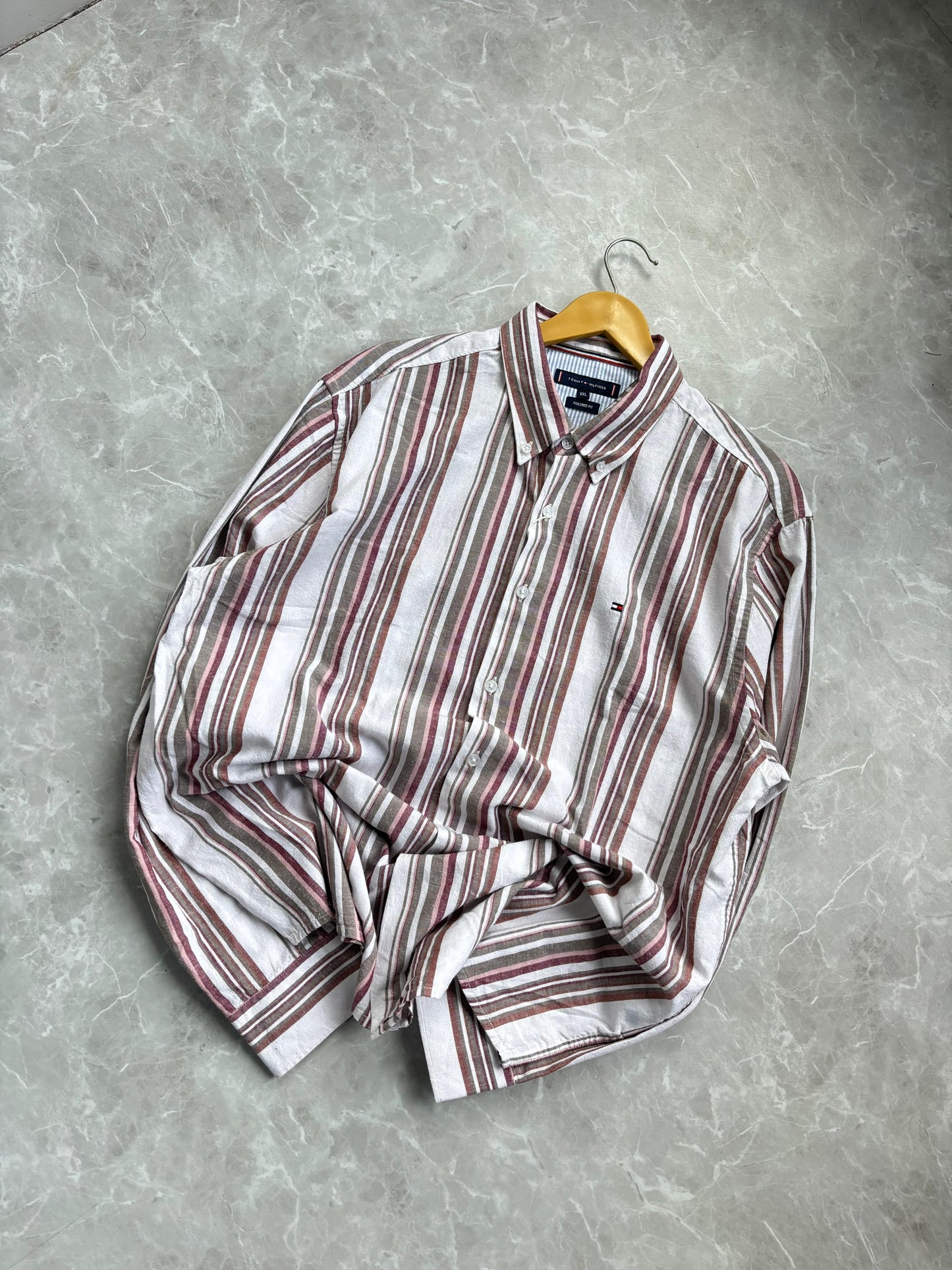 COTTON STRIPES SHIRT