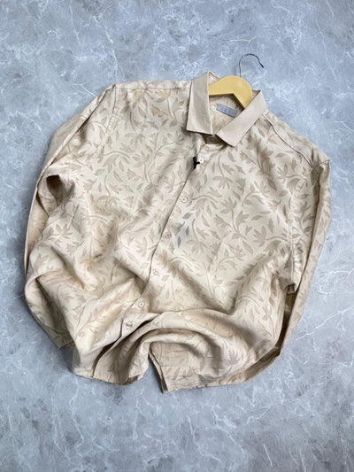 BEIDGE IMPORTED FLOREL SHIRT