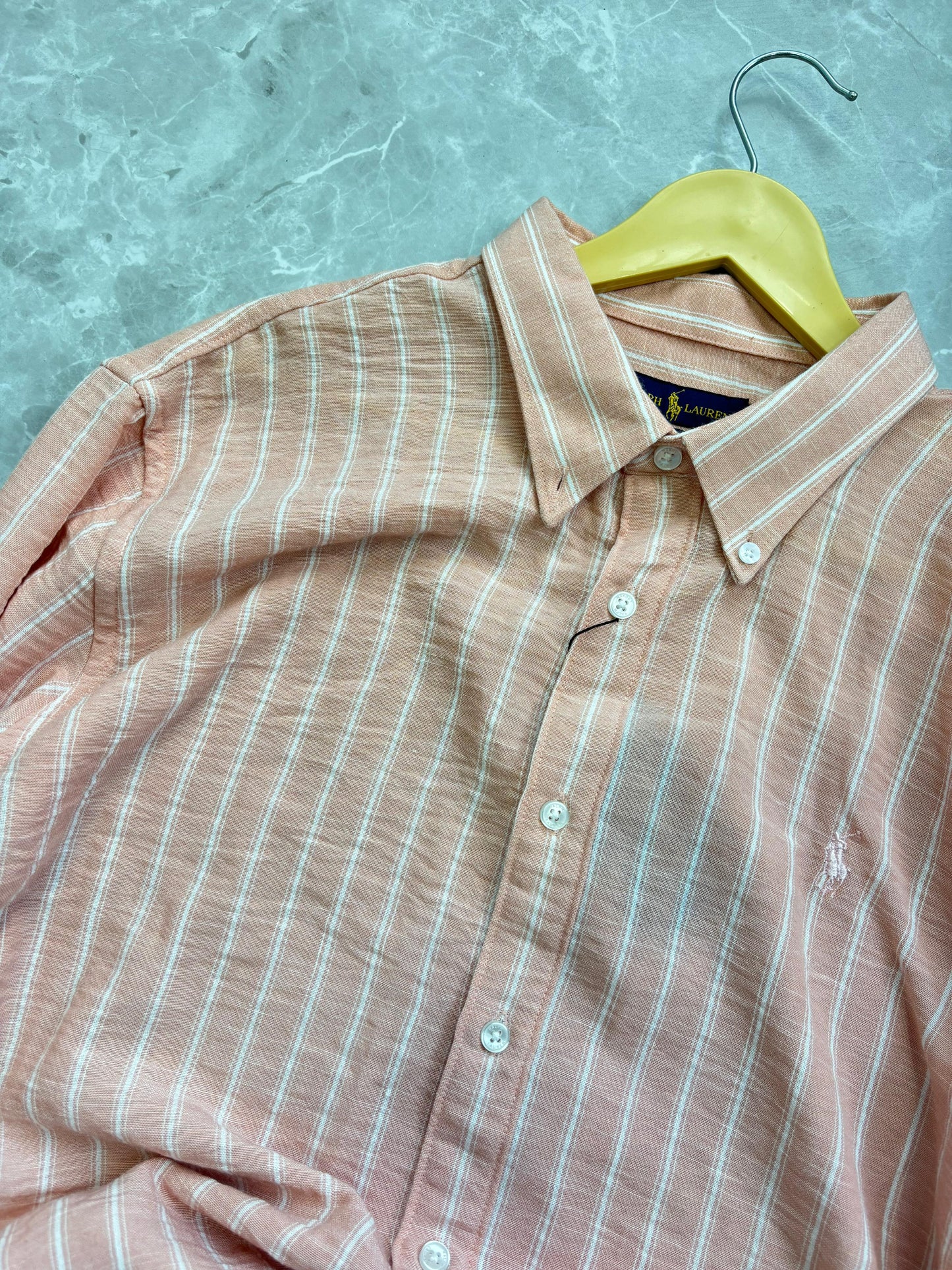 PINK IMPORTED STRIPE SHIRT