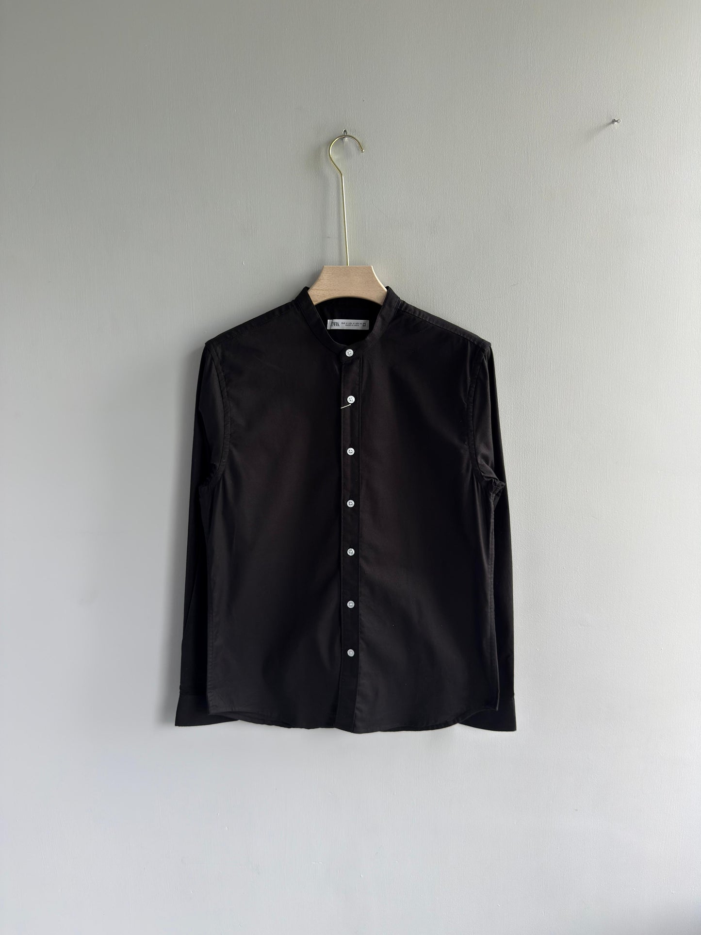BLACK MANDRIAN OXFORT SHIRT
