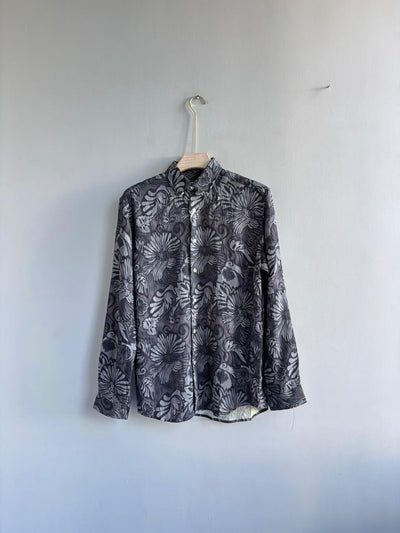 BLACK FLORAL IMPORTED PRINTED SHIRT