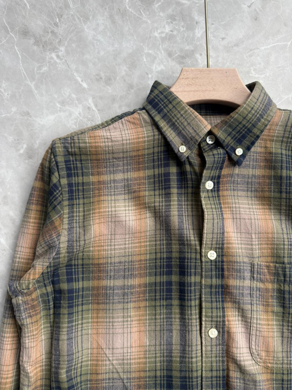 GREEN FLANEL SHIRT