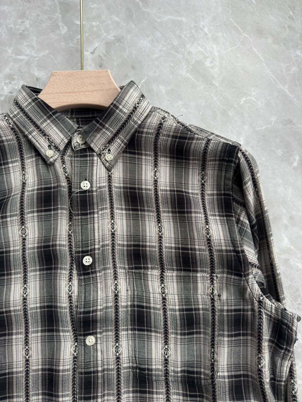 BLACK FLANEL SHIRT