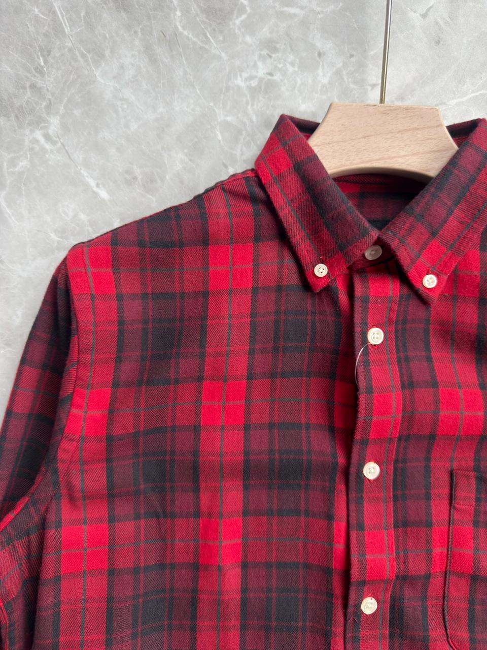 RED FLANEL SHIRT