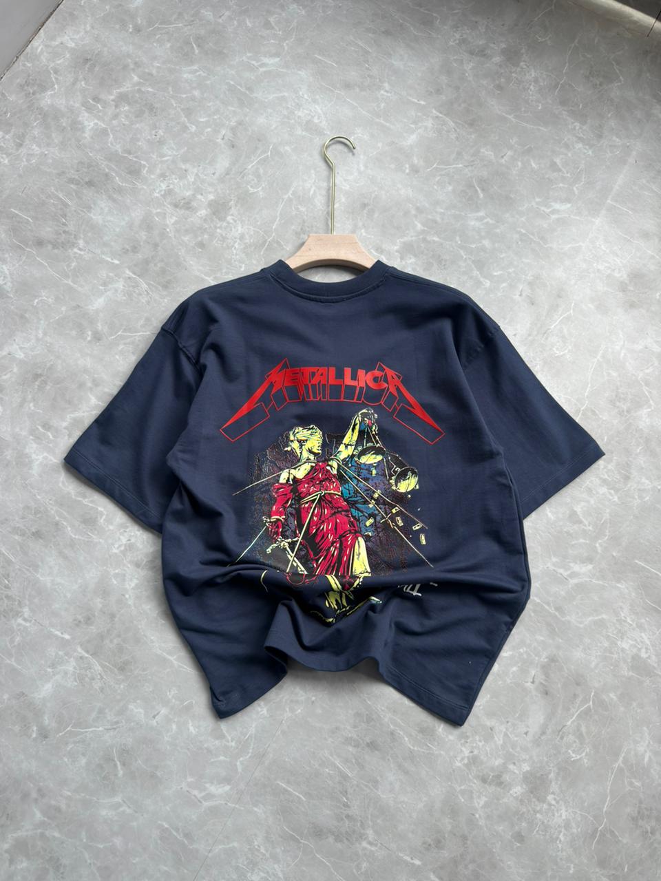 BLUE OVERSIZE TSHIRT