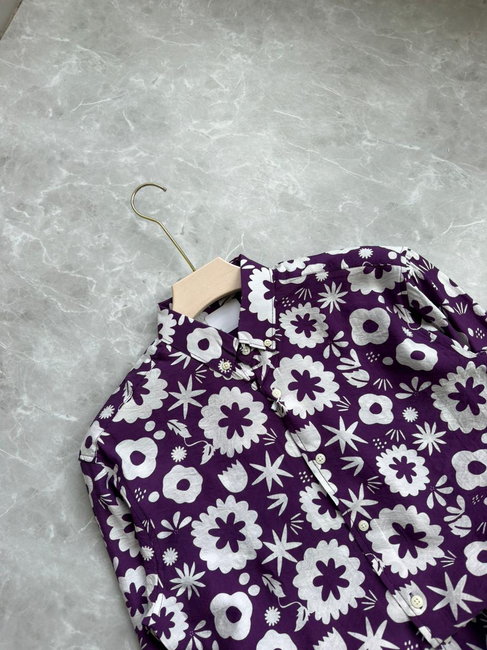 PERPULE IMPORTED PRINTED SHIRT