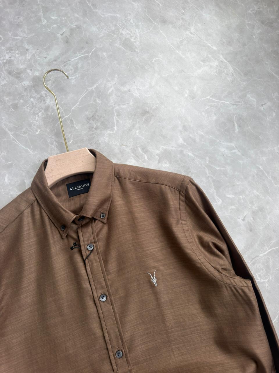 BROWN IMPORTED SHIRT