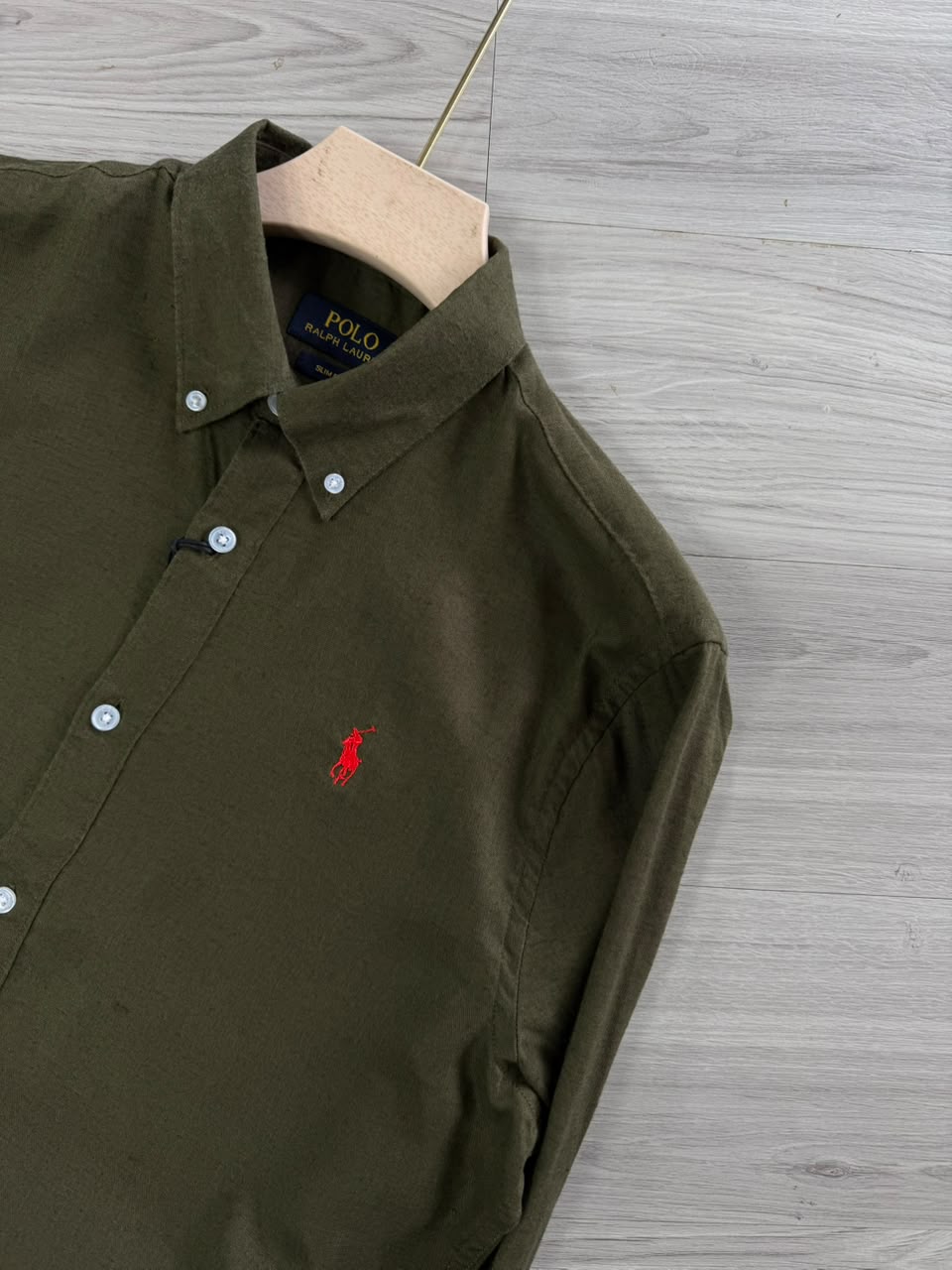 OLIVE GREEN SHIRT