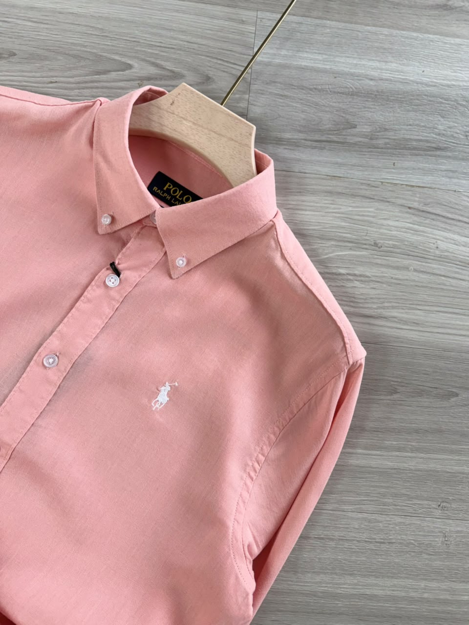 PINK LINEN SHIRT