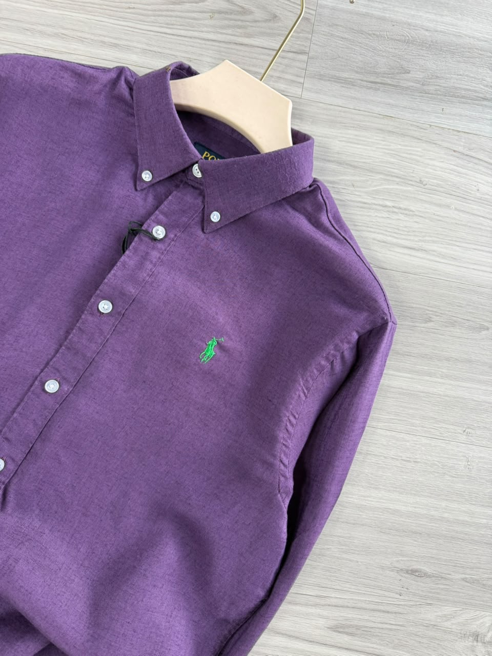 PURPLE LINEN SHIRT