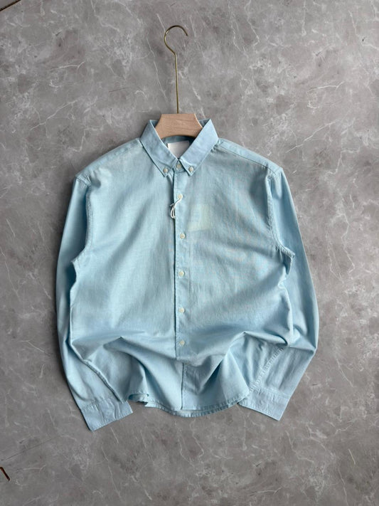 SKY BLUE LINEN SHIRT