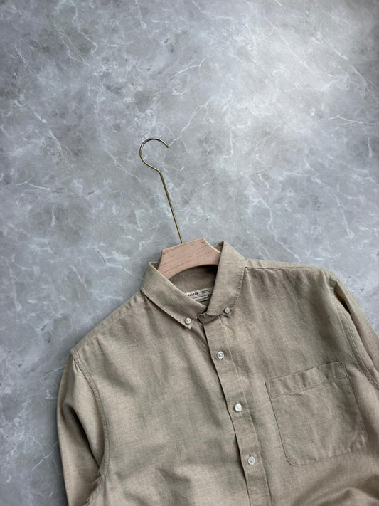 CREAM LINEN SHIRT