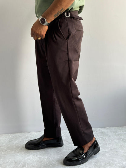 WAIST ADJUSTMENT GURKHA TROUSER