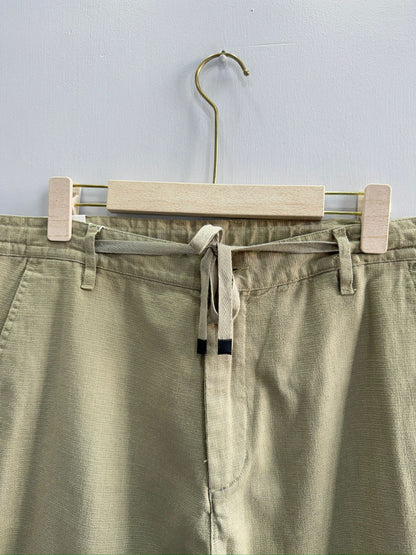 STRAIGHT FIT LINEN PANT