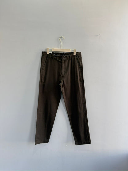 STRAIGHT FIT LINEN PANT