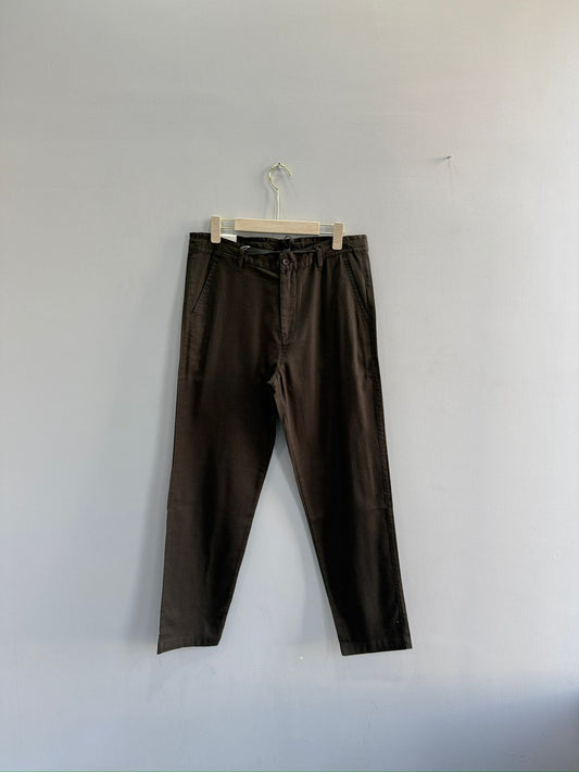 STRAIGHT FIT LINEN PANT