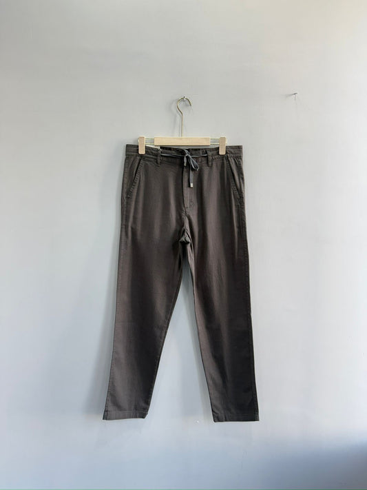 STRAIGHT FIT LINEN PANT