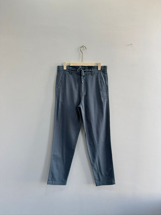 STRAIGHT FIT LINEN PANT