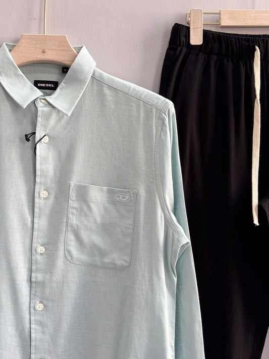 SKYBLUE LINEN SHIRT