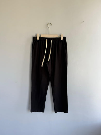 BLACK LINEN TROUSER