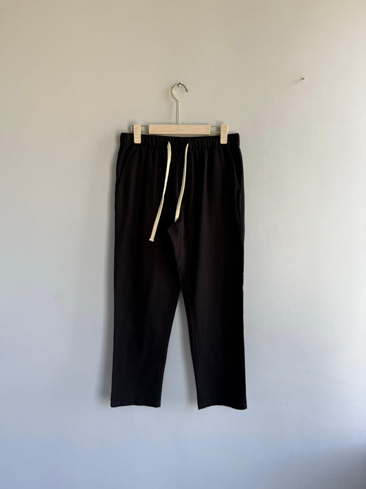 BLACK LINEN TROUSER