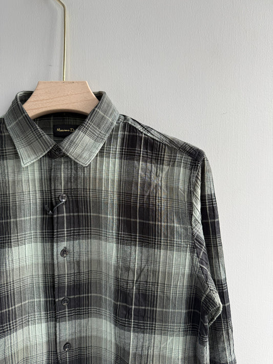 GREEN IMPORTED FLANNEL  SHIRT