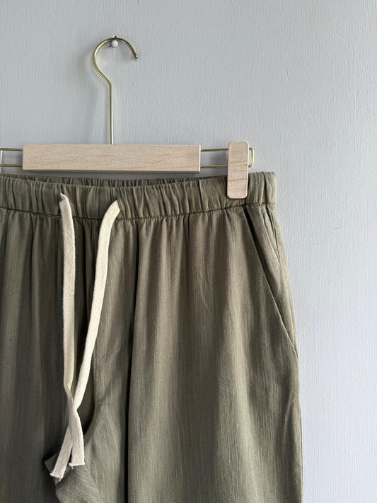 RELAX FIT LINEN TROUSERS