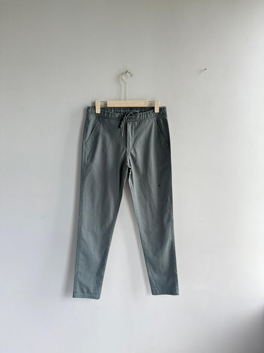 BLUE LINEN TROUSERS
