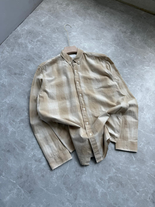BEIDGE FLANNEL SHIRT