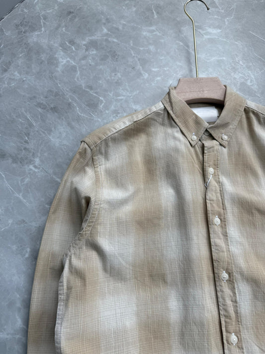 BEIDGE FLANNEL SHIRT